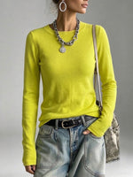 Cozy Slim-fit Fine-knit Sweater