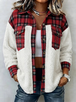 Cozy Leopard Print Fleece Shirt Jacket