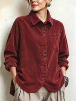 Casual Corduroy Shirt