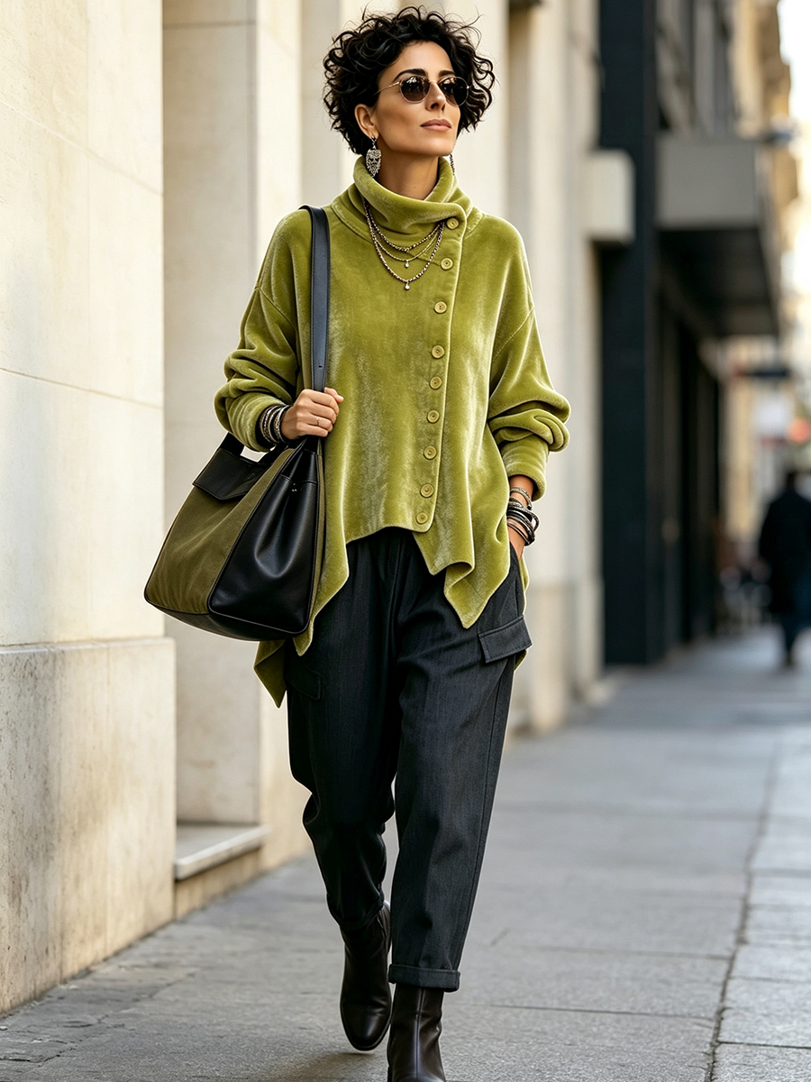 Chic Casual Utility Cargo Trousers