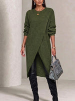Long Knitted Dress-coat