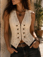 Bohemian Vintage Lace Camisole