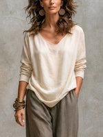 Bohemian Style Casual Cotton And Linen Three-piece Set